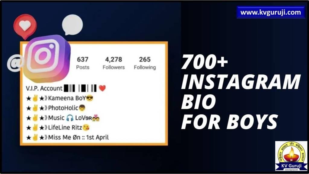 Instagram Bio for Boys 2025: Attitude, Style, Stylish Font, Aesthetic