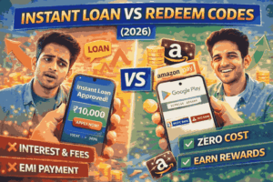 Instant Loan vs Redeem Codes in India (2026): Which Really Saves You More Money? 1 Instant Loan vs Redeem Codes in India (2026): Which Really Saves You More Money?