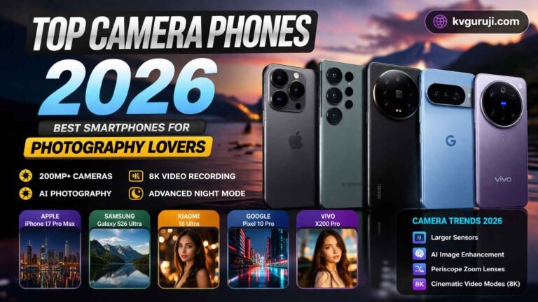 Top Camera Phones 2026 Best Smartphones for Photography Lovers